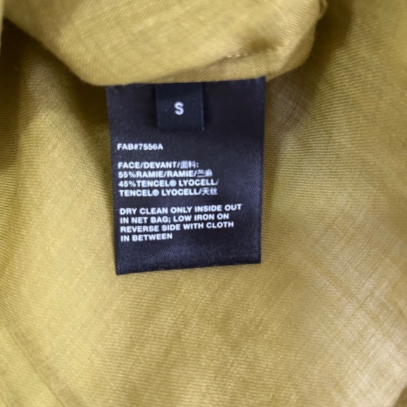 Lafayette 148 New York Pintuck Peasant Blouse – Size S - Picture 3 of 3